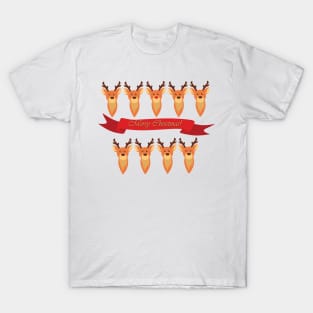 Rudolph and Santa's Reindeer T-Shirt